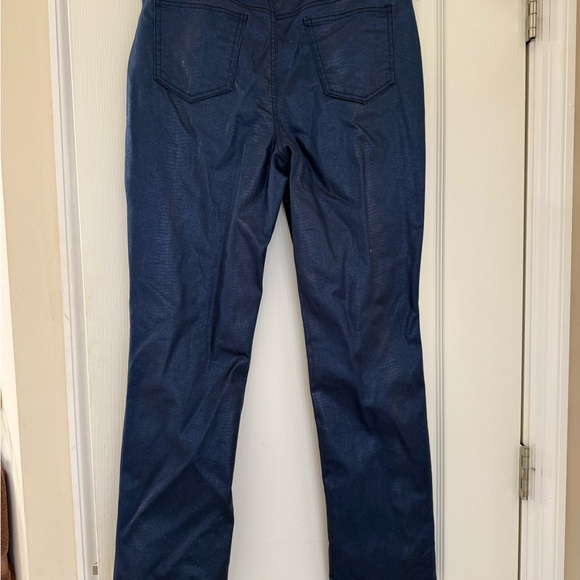 Chico's Deep Blue Boot Cut Jeans - Picture 2 of 8